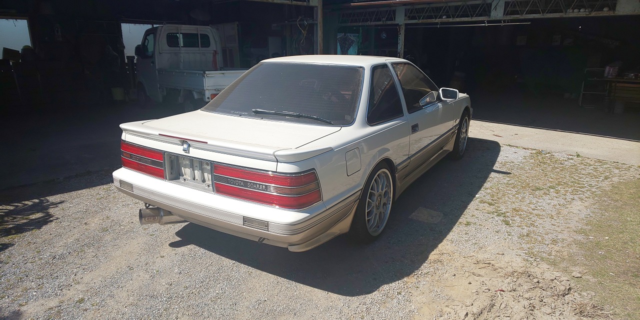 走行8 4万kmライトチューンのソアラ Mz21 査定 買取 買取専門 改造車 スポーツカーを売るならcps あなたのチューニングカー探しています