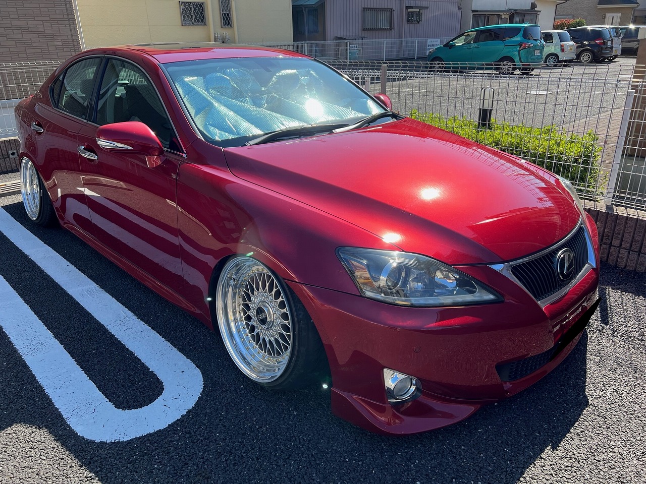 エンジン上げ､ミッション上げ‼純ベタのIS250の改造車査定、買取